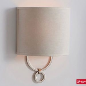 COPY - NEW! Pottery Barn wall sconce, polished nickel